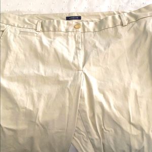 Cropped Khakis from Lands End.